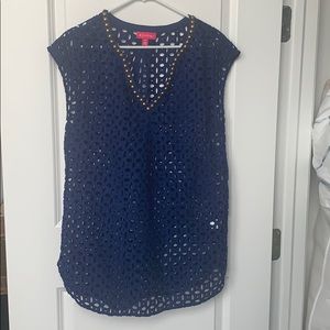 Lilly Pulitzer For Target beach cover up size M